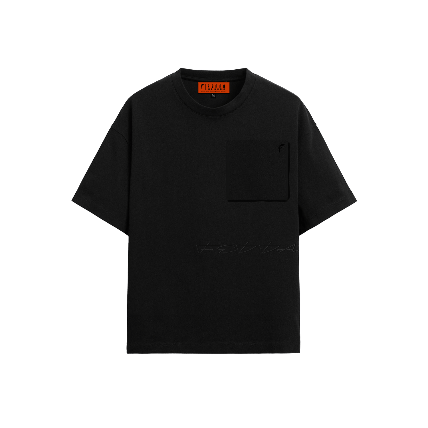 FEDDA 3D POCKET EMBRIODERED TEE